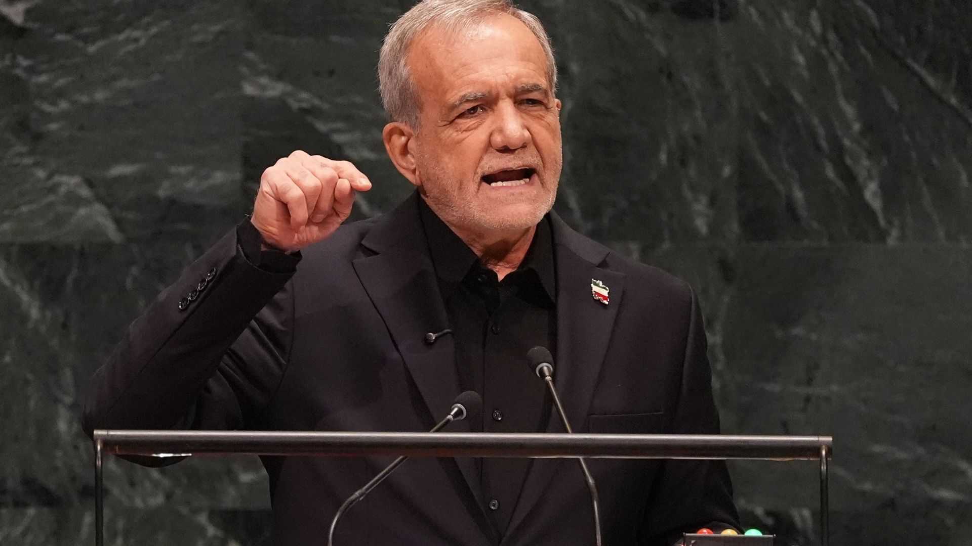 Iran president says US made Iranians ‘victims of terrorism’ in UN address