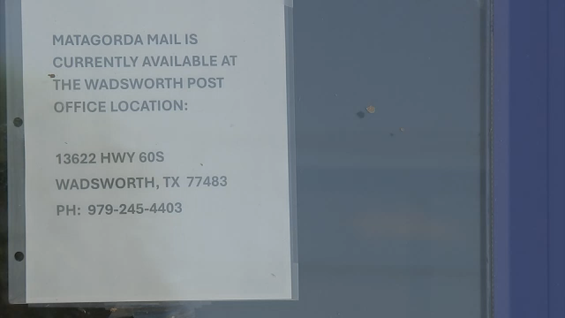 Action 13: City of Matagorda officially opens post office after 6 years following ABC13’s report